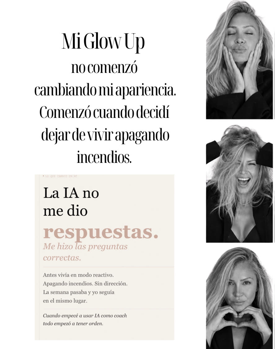 Mi Glow Up no comenzó cambiando mi apariencia