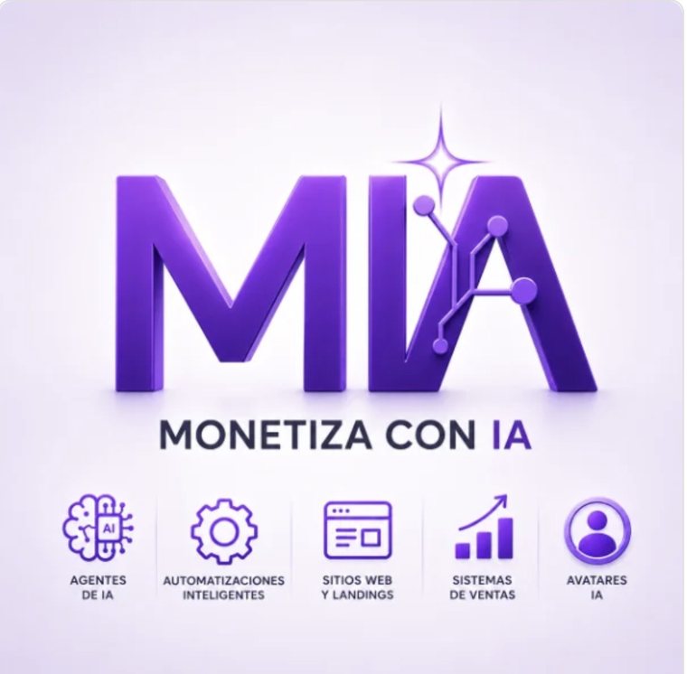 MIA · Monetiza con IA
